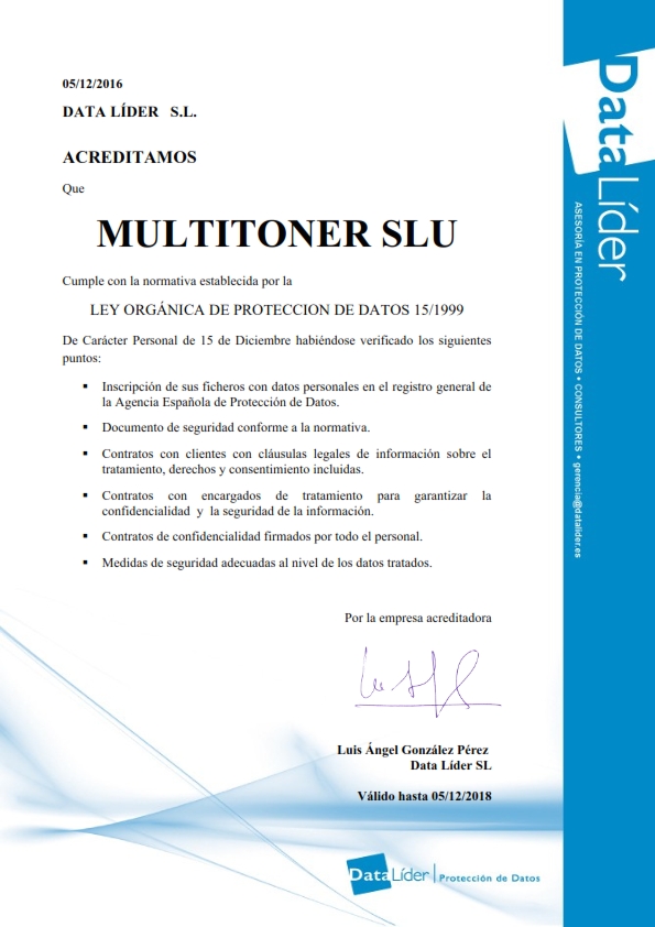 Certificado web